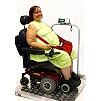 LWC-400-400 KG x 0-1 KG - Básculas para silla de ruedas